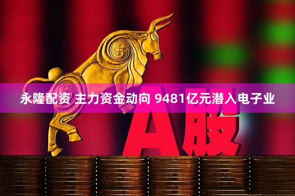 永隆配资 主力资金动向 9481亿元潜入电子业